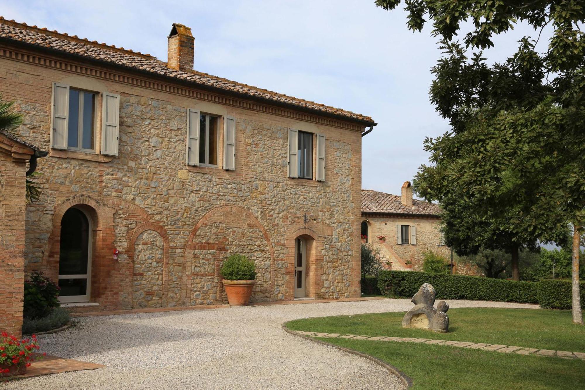 Casali Di Bibbiano Villa Buonconvento Exterior foto